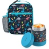 image:imageBentgo Kids Insulated Lunch Tote Set With Kids Stainless Steel Food Jar Dinosaur