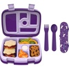 image:imageBentgo Kids Prints 5Compartment BentoStyle Kids Lunch Box Set with Reusable Plastic Utensils Unicorn