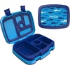 image:imageBentgo Kids Prints LeakProof 5Compartment BentoStyle Kids Lunch Box  Ideal Portion Sizes for Ages 37 Durable DropProof Dishwasher Safe PFAS amp BPAFree Materials Shark