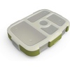 image:imageBentgo Kids Prints Tray with Transparent Cover 5Compartment BPAFree  Meal Prep Portion Control Transparent Lid Freshness Locking Clips Reusable Camouflage