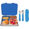 image:imageBentgo Kids Stainless Steel Lunch Box Set With Reusable Stainless Steel Utensils Blue