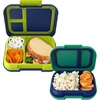 image:imageBentgo Pop Lunch Box Navy BlueChartreuse Set With Kids BentoStyle Snack Box GreenNavy
