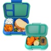 image:imageBentgo Pop Lunch Box Spring GreenBlue Set With Kids BentoStyle Snack Box Aqua