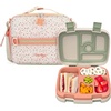 image:imageBentgo Prints Insulated Lunch Bag Set With Kids BentoStyle Lunch Box Geo Speckle