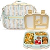 image:imageBentgo Prints Insulated Lunch Bag Set With Kids BentoStyle Lunch Box Wavy