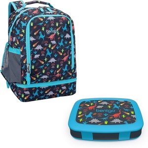 image:imageBentgo 2in1 Backpack amp Insulated Lunch Bag Set With Kids Prints Lunch Box Dinosaur