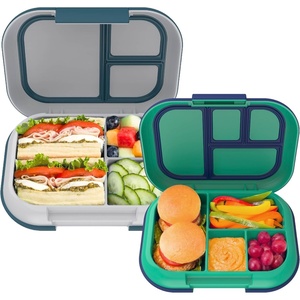 image:imageBentgo Chill Kids GreenNavy and Chill Max Fog amp Deep Teal Lunch Box Set
