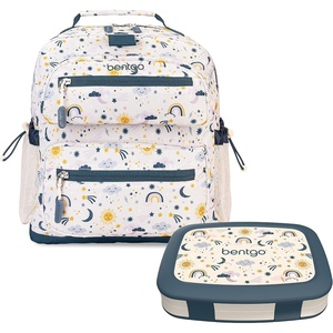 image:imageBentgo Kids 14 Backpack Set With Kids Prints Lunch Box Friendly Skies