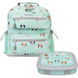 image:imageBentgo Kids 14 Backpack Set With Kids Prints Lunch Box Puppy Love