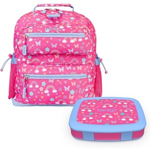 image:imageBentgo Kids 14 Backpack Set With Kids Prints Lunch Box Rainbows and Butterflies