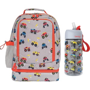 image:imageBentgo Kids 2in1 Backpack amp Insulated Lunch Bag Set Water Bottle  New amp Improved 2023 Trucks