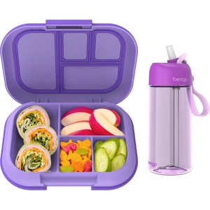 image:imageBentgo Kids Chill Lunch Box Water Bottle  New amp Improved 2023 Purple