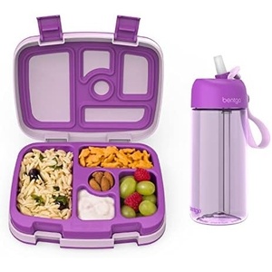 image:imageBentgo Kids Lunch Box Water Bottle  New amp Improved 2023 Purple