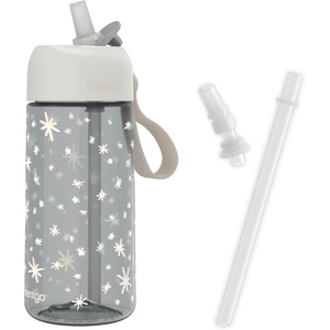 image:imageBentgo Kids Water Bottle Replacement Straws Set LeakProof 15 oz  BPAFree Tritan ShatterResistant SafeSip Spout TopRack Dishwasher Safe Starry Sprinkle