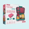 image:imageBentgo Pop LeakProof 34 Compartment BentoStyle Lunch BoxBright CoralTeal
