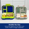 image:imageBentgo Pop LeakProof 34 Compartment BentoStyle Lunch BoxNavy BlueChartreuse