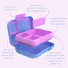 image:imageBentgo Pop LeakProof 34 Compartment BentoStyle Lunch BoxPeriwinklePink