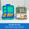 image:imageBentgo Pop LeakProof 34 Compartment BentoStyle Lunch BoxSpring GreenBlue