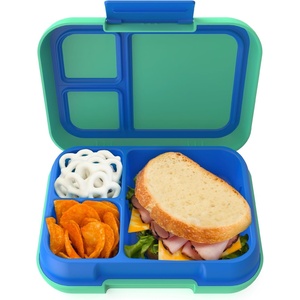 image:imageBentgo Pop LeakProof 34 Compartment BentoStyle Lunch BoxSpring GreenBlue