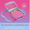image:imageKids 2Piece Snap Closure Lunch Set by BentgoRainbows And Butterflies