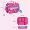 image:imageKids 2Piece Snap Closure Lunch Set by BentgoRainbows And Butterflies