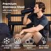 image:imageBentgo Lift Chug Lid 24Hour Cold LeakProof Water Bottle 32 fl ozBack to Black