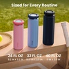 image:imageBentgo Lift Chug Lid 24Hour Cold LeakProof Water Bottle 32 fl ozBack to Black