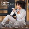 image:imageBentgo Lift Chug Lid 24Hour Cold LeakProof Water Bottle 32 fl ozBlanc