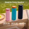 image:imageBentgo Lift Chug Lid 24Hour Cold LeakProof Water Bottle 32 fl ozBubblegum