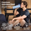 image:imageBentgo Lift Chug Lid 24Hour Cold LeakProof Water Bottle 32 fl ozDenim